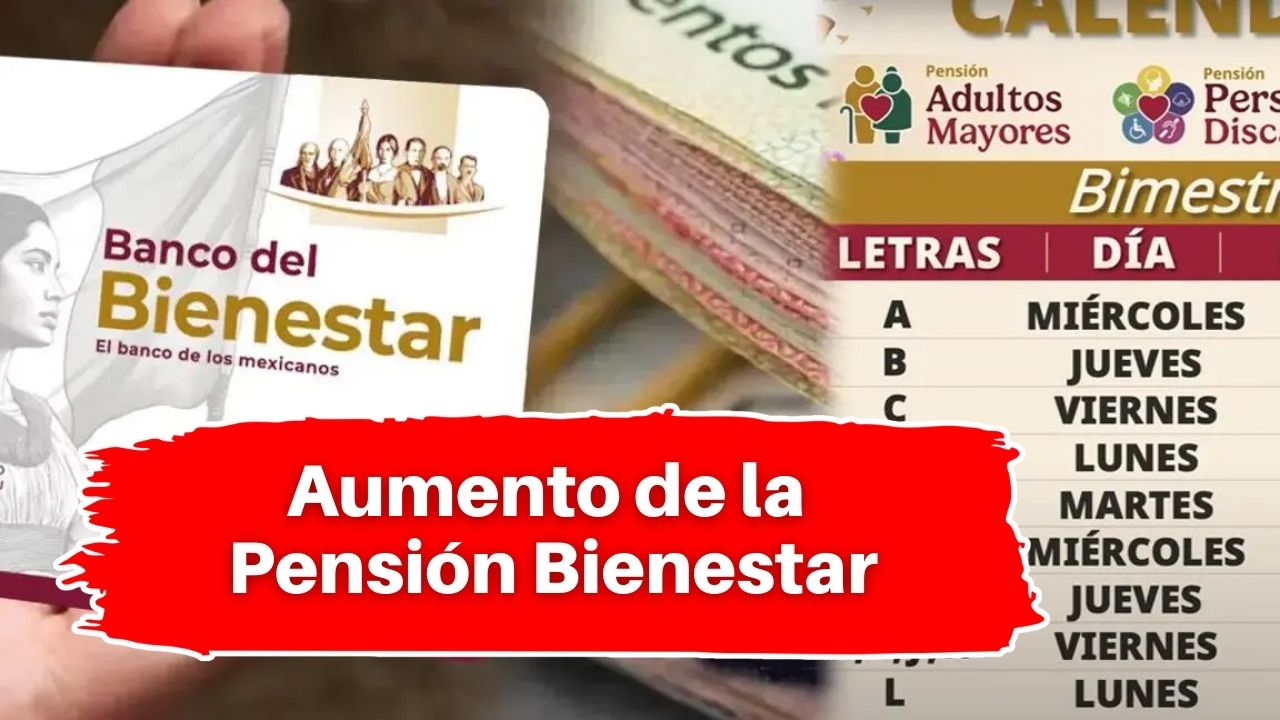 Aumento de la Pensión Bienestar: Nuevo monto y fechas de pago