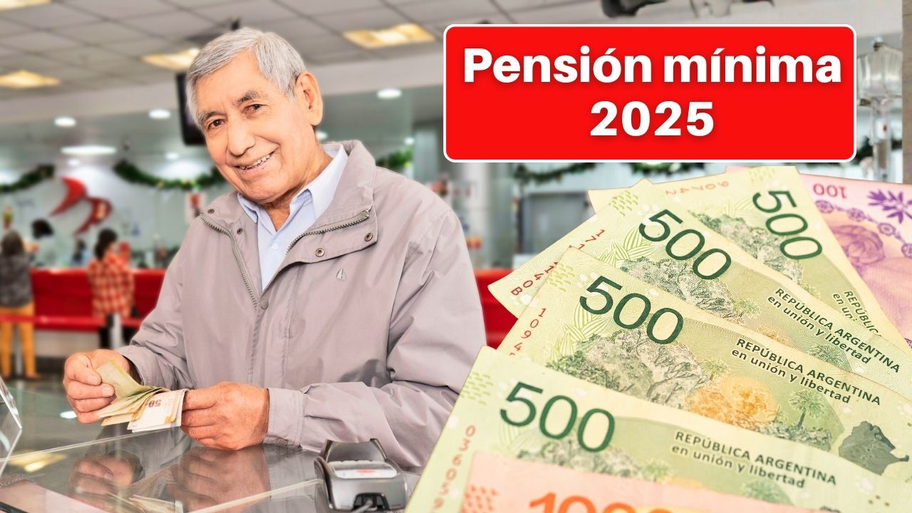 Pensión mínima 2025: cuánto aumentará y fecha exacta de entrada en vigor