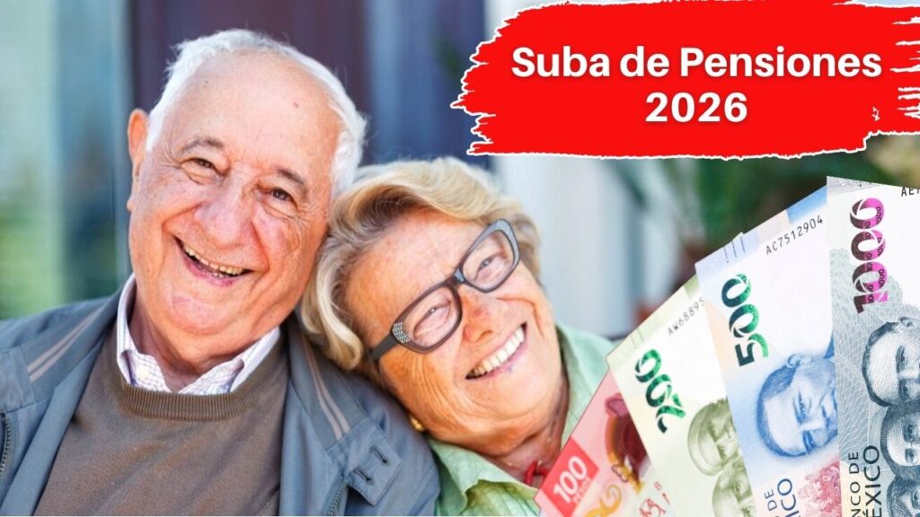 Suba de Pensiones 2026: Guía Rápida con Incrementos por Mes